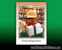 Seiffen Weihnachtshaus - Gutschein 40,00  - Bild 1