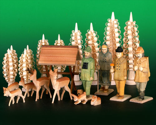 Krippefiguren Erzgebirge aus Holz online kaufen