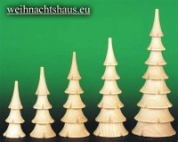 Seiffener Fichte 6cm NEU Volkskunst Holzbaum Weihnachtsbaum Ringelbaum Holz 