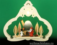 Fensterbilder Weihnacht Erzgebirge aus Holz beleuchtet Fensterbil Bilder für Fenster  Laternen Fensterlaternen Holzlaterne Weihnachtslaterne