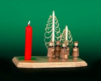 Seiffen Weihnachtshaus - Kategorie Kerzenhalter Kerzen - Bild 1