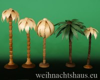 Palme Palmen Ersatzpalmen aus Holz Erzgebirge Seiffen Werksverkauf