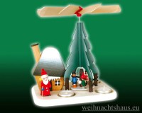 Seiffen Weihnachtshaus - Kategorie Teelichtpyramiden - Bild 1