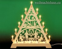 Seiffen Weihnachtshaus - Kategorie Lichterspitzen Schwibbogen - Bild 1
