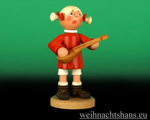 Seiffen Weihnachtshaus - Musikant 11cm Helene - Bild 1