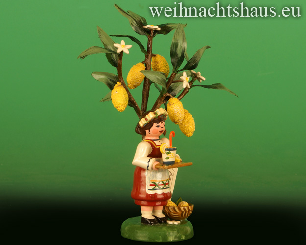 Hubrigs Mädchen Blumenkind  Jahresfigur  Hubrig  Zitrone