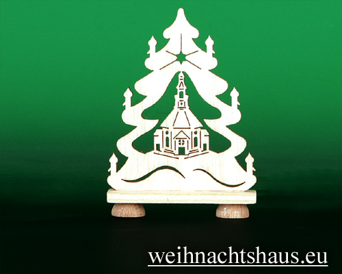 Seiffen Magnet Erzgebirge Kühlschrankmagnet Holz Souvenir Tanne Seiffener Kirche