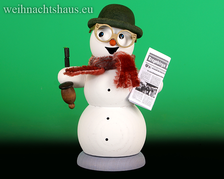 Räuchermann Schneemann Neuheit 2026 Kuhnert