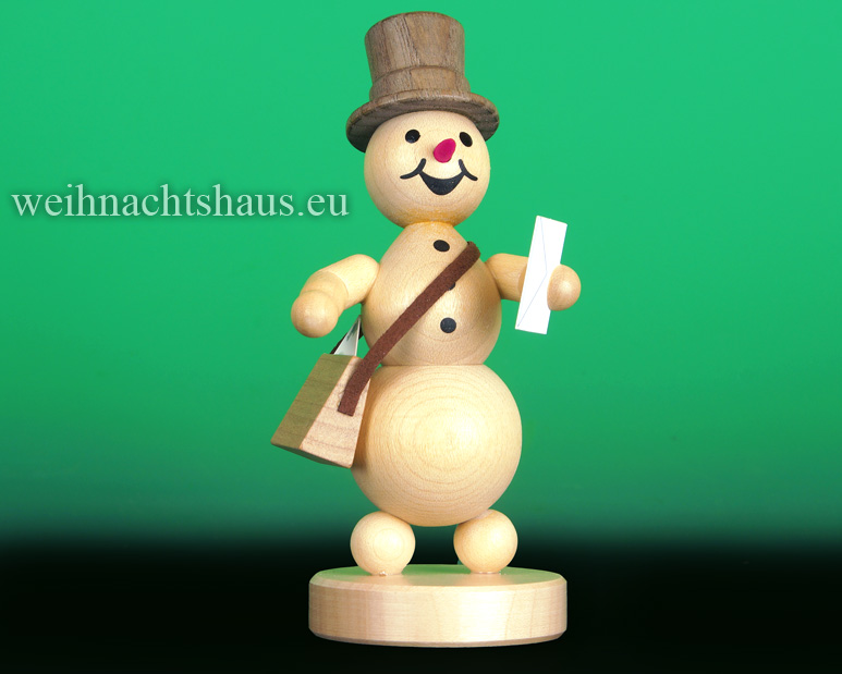 Postbote_Figur_Schneemann_Post_Neuheit_Wagner_Erzgebirge