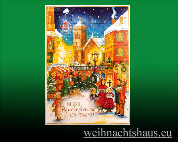 Adventskalender Laterne Erzgebirge