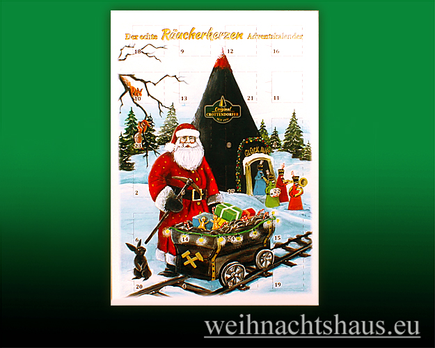 Adventkalender Crottendorfer Räucherkerzen Erzgebirge Räucherkerzenadventskalender kaufen