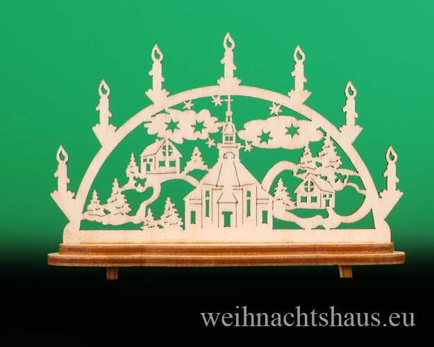 Schwibbogen klein Seiffener Miniatur Lichterbogen Erzgebirge Seiffen kaufen