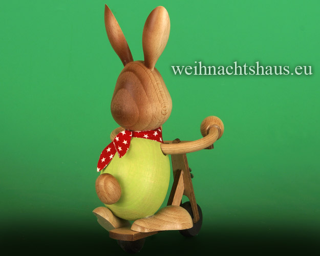 Kuhnert Osterhase Stupsi Kuhnerts Osterhäschen Stupsis Stupsihasen Osterdeko mit Roller Neu