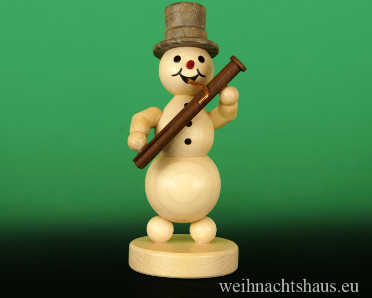 Schneemann Wagner Neuheit Musikant Schneemannmusiker Schneemänner Neu Kugelschneemann Musikant Fagott Neue