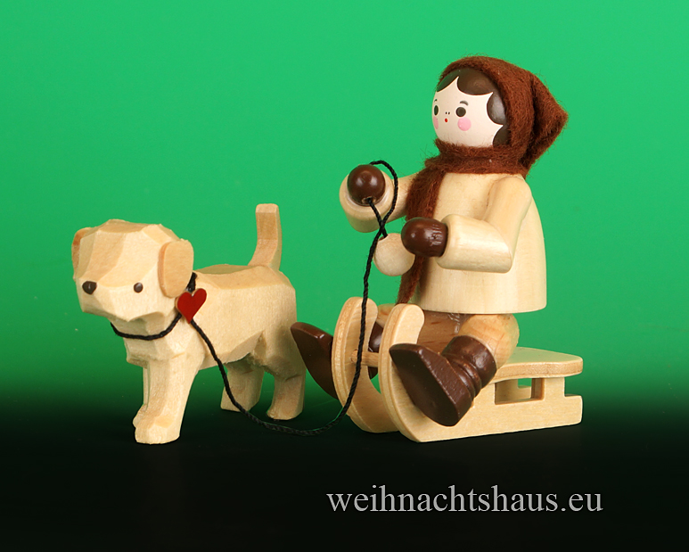 Winterkinder_Neuheit_Erzgebirge_Thiel_Romy_Seiffen_Hund