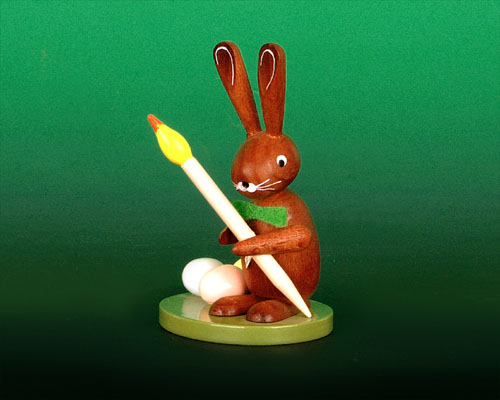 Osterhäschen Erzgebirge  erzgebirgische Osterhasen Hasen aus Holz Osterhase online Kaufen Osterhasenmaler Deko Osterdeko Hasendeko Hase