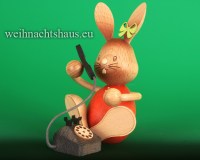 Kunert Osterhase Neu Stupsi Osterdeko Dekoration Ostern Erzgebirge Stupsis Neuheiten  Holz erzgebirgische Osterhasen Holzhasen Kuhnert  Telefon Neu Hasentelefon Ostertelefon Osterhandy Hasenhandy 