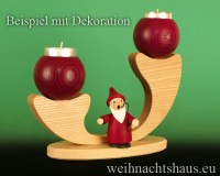 Leuchter Weihnachten für Teelicht Kerzen aus dem Erzgebirge kaufen