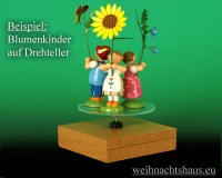 Seiffen Weihnachtshaus - Sommerblumenkind 12cm Sonnenblume - Bild 3
