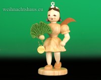 Engel Blank Jahresfigur 2024 Neuheit neue Engelfiguren für 1 Jahr Ginkgo Blatt