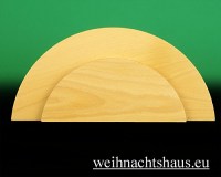 Seiffen Weihnachtshaus - Wolke natur 2-stufig - Bild 1
