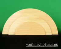 Seiffen Weihnachtshaus - Wolke natur 3-stufig - Bild 1