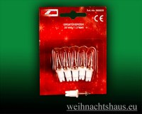 Seiffen Weihnachtshaus - Ersatzglühlampen für Ratag  Doppelschwibbogen LED Steckbirnen - Bild 1