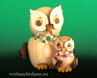 Eule Neuheit 2022 Kuhnerts Neue Eulen Kuhnert Eulenneuheiten mit Kind Eulenkind Werksverkauf Seiffen Sale