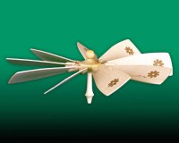 Flügelrad Weihnachtspyramide Flügelräder Richard Glässer EVK  23cm Flügel zum Stecken mit Ornamenten Seiffen Ersatzflügelrad