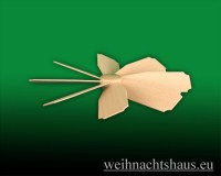 Seiffen Weihnachtshaus - Flügelrad 20cm Flügel fest - Bild 1