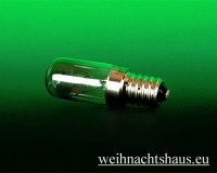 Seiffen Weihnachtshaus - Glühlampe 230 Volt/ 5Watt Fassung E10 - Bild 1