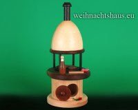 Räuchermann Ofen Grill Räuchermännchen Räucherofen Grillofen Erzgebirge aus Holz Grillofen Seiffen DWU  Werksverkauf