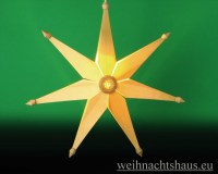 Stern beleuchtet aus Holz Erzgebirge Weihnacht Seiffen
