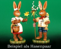 Seiffen Weihnachtshaus - Hubrig Hase Hans - Bild 2