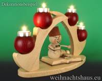 Moderner Schwibbogen Schwibbögen Neuheit ohne Figuren leer Teelichte Erzgebirge moderne Weihnachtsdeko günstig kaufen