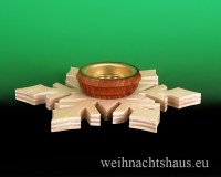 Kerzenleuchter Erzgebirge Weihnacht Stern Kristall