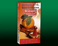 Seiffen Weihnachtshaus -  Knox Räucherkerzen Bratapfel - Bild 1