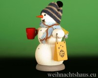 Räuchermännchen Schneemann Räuchermann Schneemänner Räucherschneemann Glühwein Weihnachtsmarkt Holz Räuchermannel Glühweintrinker Räucherkerzen