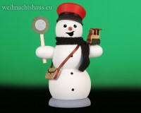 Räuchermann Schneemann Kuhnert Eisenbahn