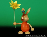 Osterhasen Stupsi Ostern Neuheiten der Hase mit Blume