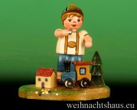 Seiffen Weihnachtshaus - Landidyll  Figur Hubrig Meine 1. Eisenbahn - Bild 1