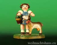 Seiffen Weihnachtshaus - Landidyll Hubrig Figuren Hanna,s Liebling - Bild 1