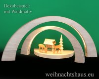 LED Schwibbogen modern Lichterbogen mit moderner Beleuchtung