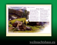 Seiffen Weihnachtshaus - Postkarte Lieder Unsere Heimat - Bild 1