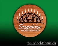 Magnet Erzgebirge Seiffen Kühlschrankmagnet Bergmann Schwibbogen Dekomagnet