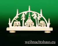 Seiffen Magnet Erzgebirge Souvenir Kühlschrankmagnet aus Holz Seiffener Kirche