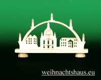 Schwibbogen klein Dresden Frauenkirche Miniatur Lichterbögen Minilichterbogen  Frauen Kirche Schwibb Bogen