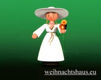 Seiffen Weihnachtshaus - Miniatur 5,5cm Braut Hochzeit - Bild 1