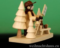 Erzgebirge Winterkinder Thiel - Thielfigur  Weihnachtsbaumverkäufer Erzgebirge Dekofiguren