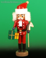 Nussknacher Weihnachtsmann aus Holz Nicolaus Erzgebirge Seiffen kaufen